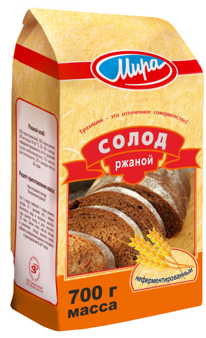 Солод ржаной сухой