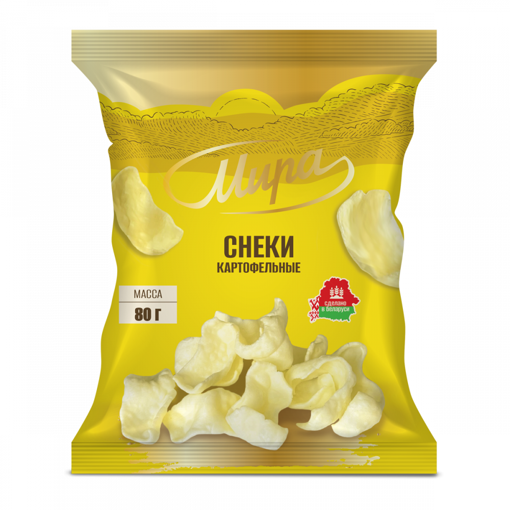 Снеки картофельные «Мира» 80гр.