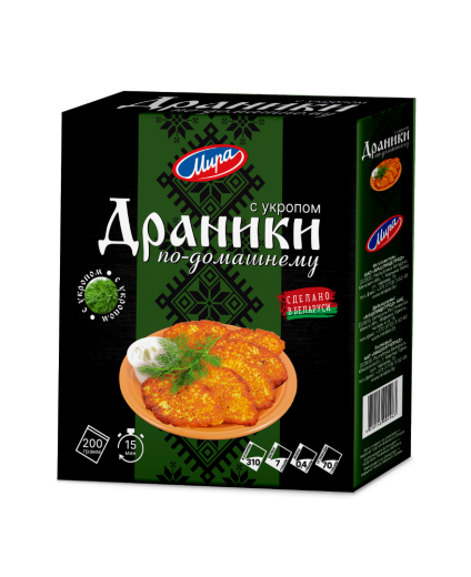 Драники «По-домашнему» с укропом