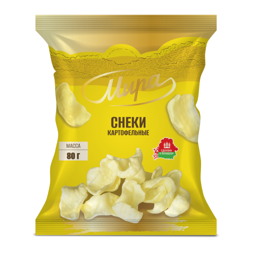 Снеки картофельные «Мира» 80гр.